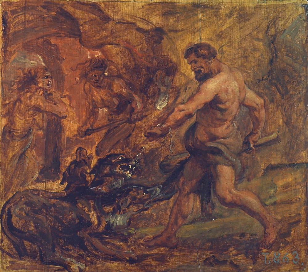 Herakles i Cerber